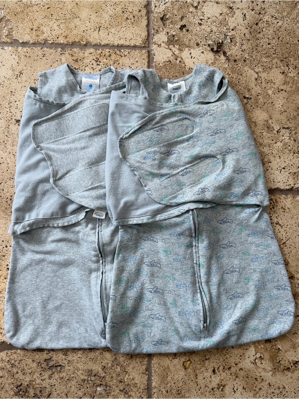 Halo Sleep Sacks (2) Size Small - 3-6Mo